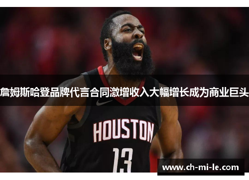 詹姆斯哈登品牌代言合同激增收入大幅增长成为商业巨头